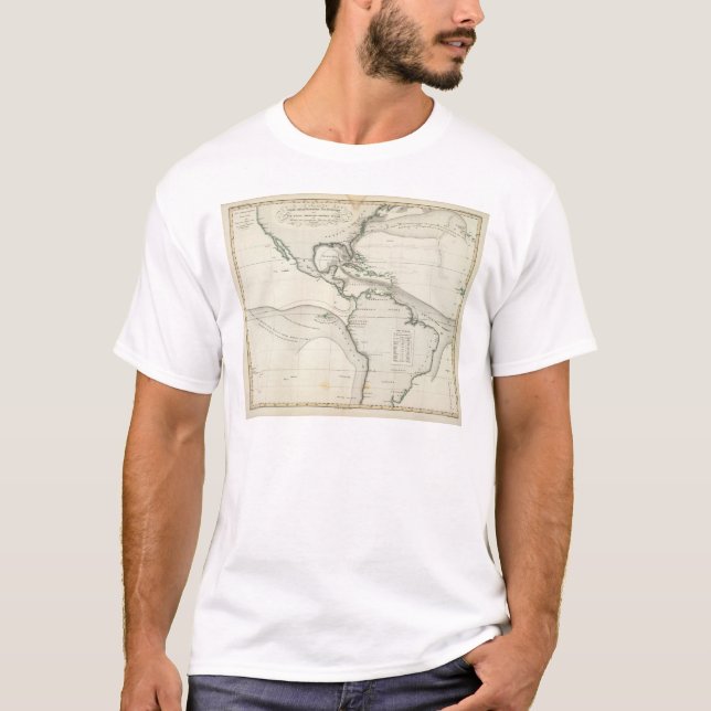 Atlantic Ocean ström Tee (Framsida)