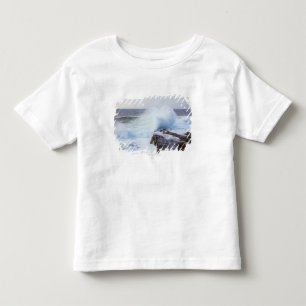 Atlantic Ocean vinkar att krascha in i Maines Tee Shirt