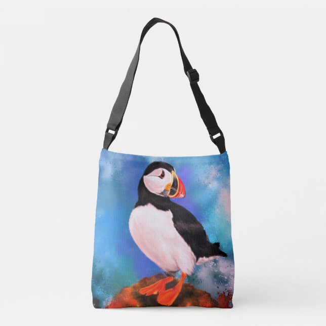Atlantic Puffin Crossbody Bag Axelväska (Baksida)