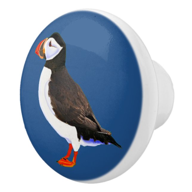 Atlantic Puffin Knopp (Höger)