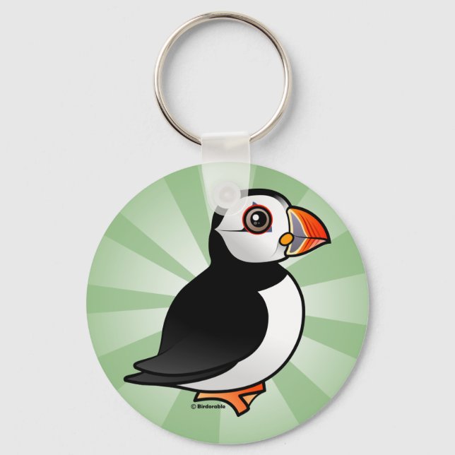Atlantic Puffin Nyckelring (Framsida)
