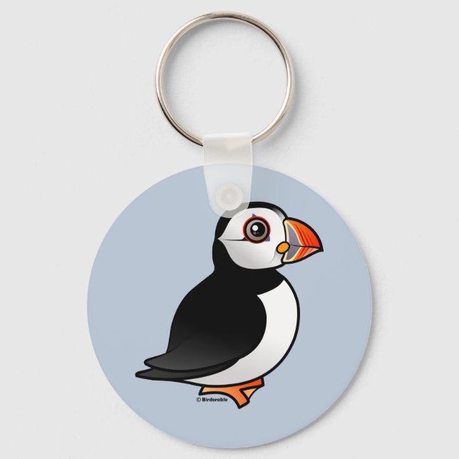 Atlantic Puffin Nyckelring (Framsida)