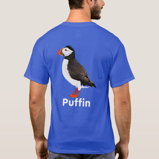 Atlantic Puffin T Shirt (Baksida)