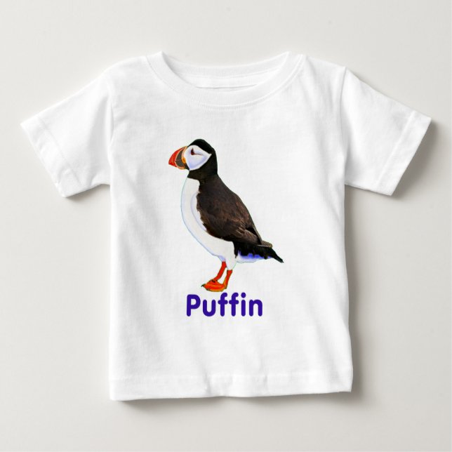 Atlantic Puffin T-shirt (Framsida)
