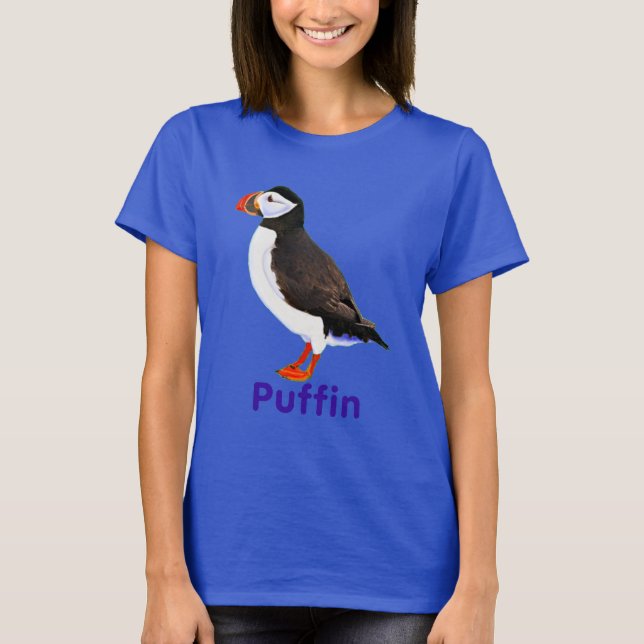 Atlantic Puffin T-shirt (Framsida)