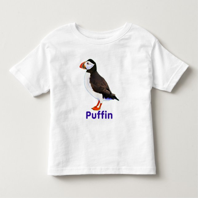 Atlantic Puffin T-shirt (Framsida)
