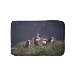 Atlantic Puffins Bath Mat Badrumsmatta