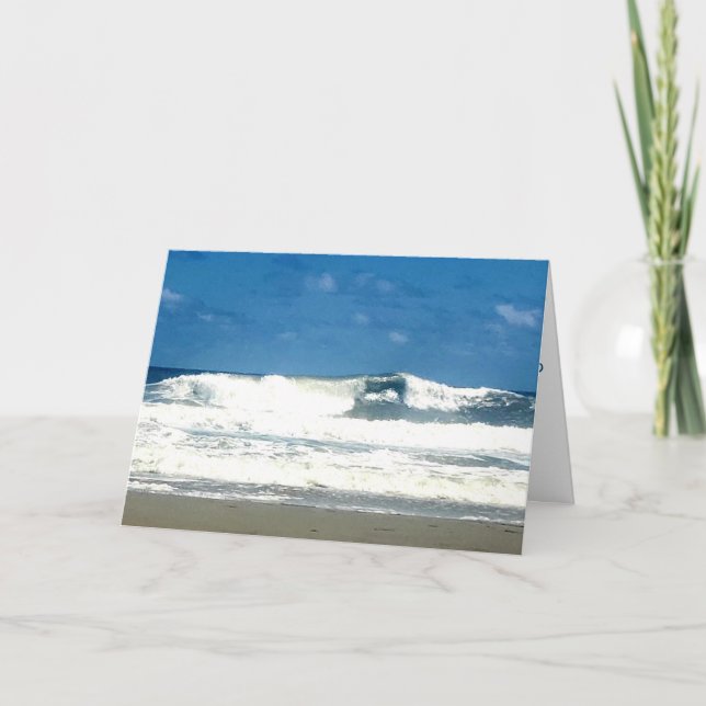 "Atlantic Vågar" tackkort Kort (Framsida)