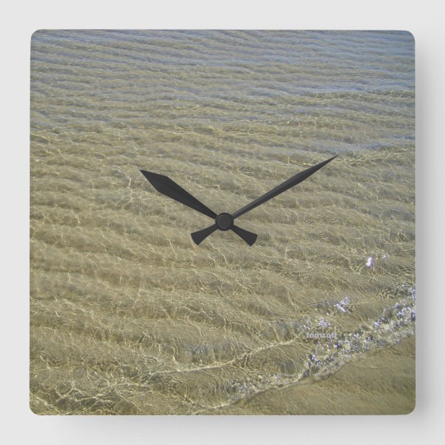 Atlantik -  fyrkantig klocka (Framsida)