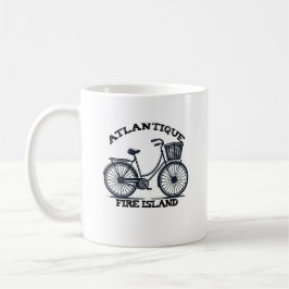 ATLANTIQUE Fire Island cykel sommar strand familj Kaffemugg