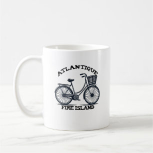 ATLANTIQUE Fire Island cykel sommar strand familj Kaffemugg