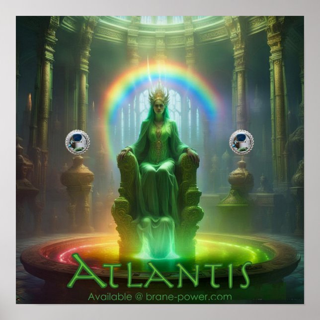 Atlantis Amulet Poster (Framsidan)