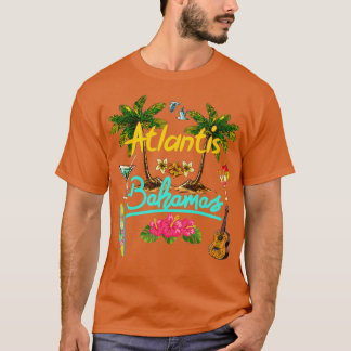 Atlantis Bahamas Beach Summer Handflatan T Shirt