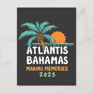 Atlantis Bahamas Skapar minnen 2025 Inbjudan Vykort