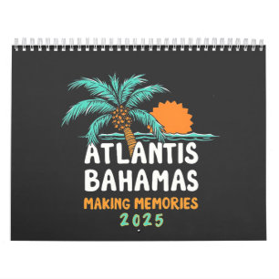 Atlantis Bahamas Skapar minnen 2025 Kalender