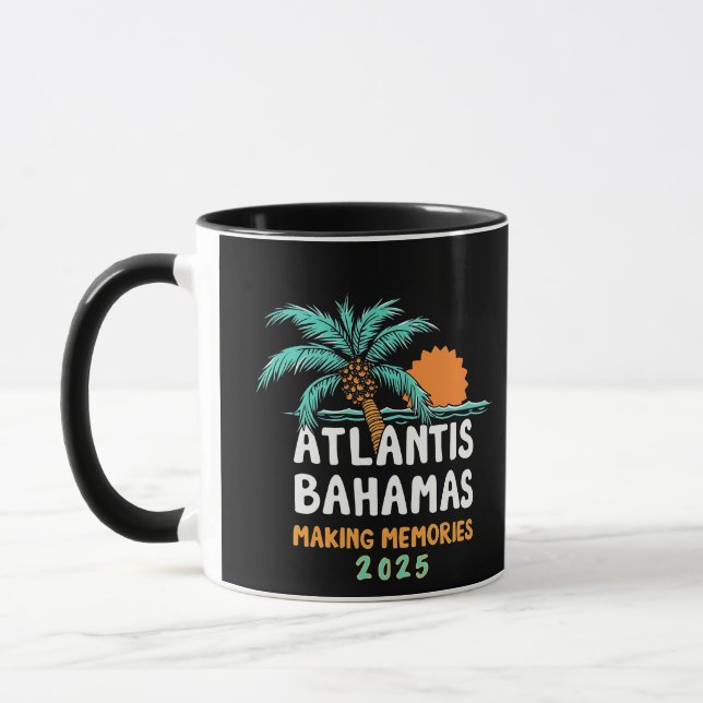 Atlantis Bahamas Skapar minnen 2025 Mugg (Vänster)