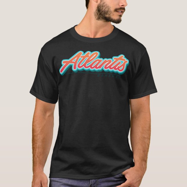 Atlantis Bahamas T Shirt (Framsida)