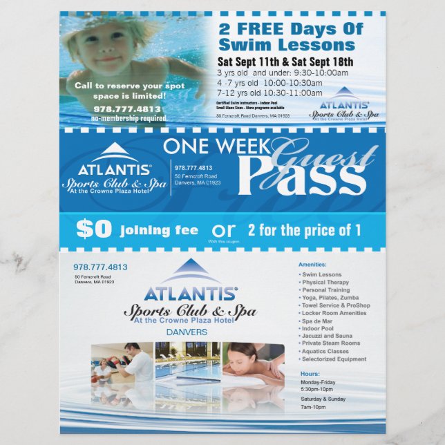 Atlantis Coupons Reklamblad (Framsidan)