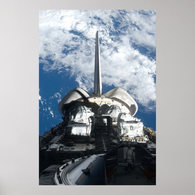 Atlantis för rymdfärgen poster (Framsidan)