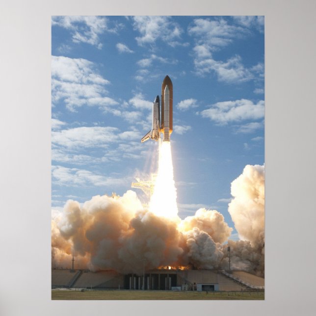 Atlantis för rymdfärgen poster (Framsidan)