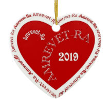 Atlantis Grail Helgdag 2019 Heart Ornament - 2