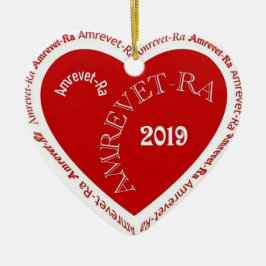 Atlantis Grail Helgdag 2019 Heart Ornament - 2