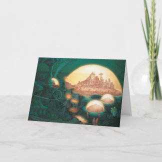 Atlantis hälsningkort kort