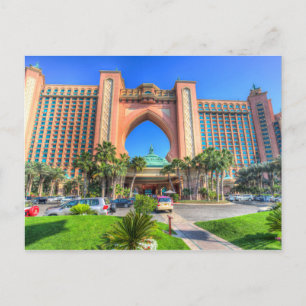 Atlantis Handflatan Hotel Dubai Vykort