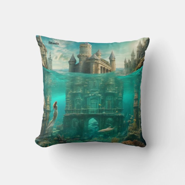 Atlantis Kudde (Framsida)