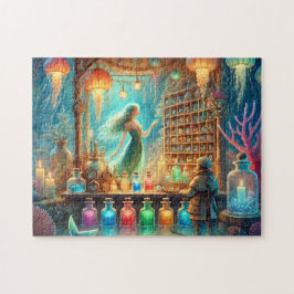 Atlantis Mermaid Market Underwater Potion Shop Pussel