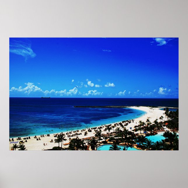 Atlantis, Paradise Island Poster (Framsidan)