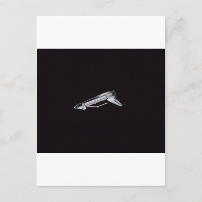 Atlantis Space Shuttle Vykort (Framsida)