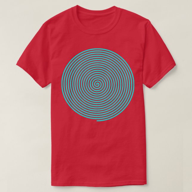 Atlantis Spiral T Shirt (Design framsida)