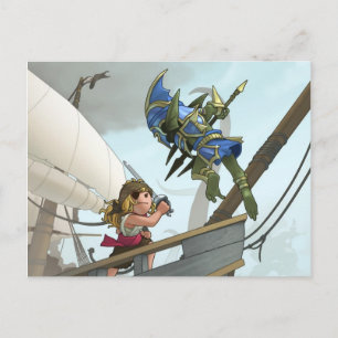 Atlantis vycard vykort
