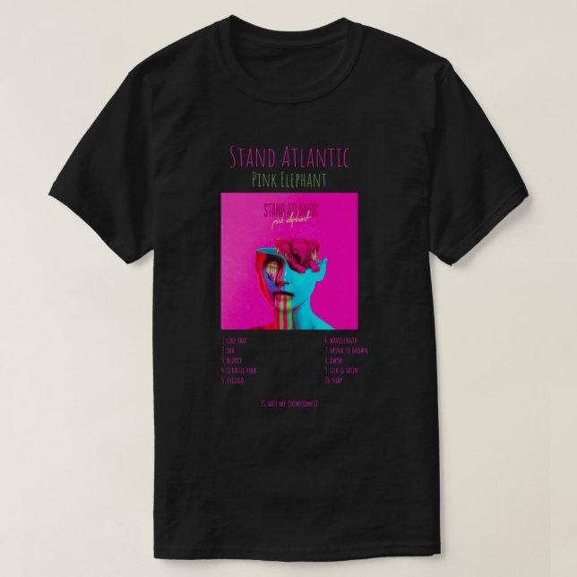 Atlantisk - dessa dagar är Borta - albumSPÅCK T Shirt (Design framsida)