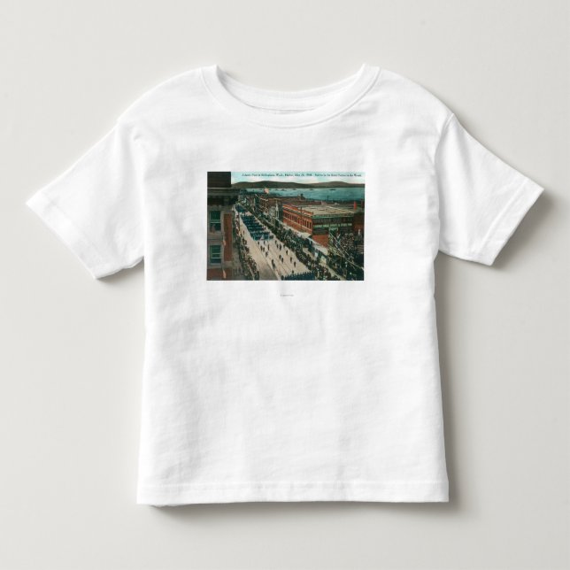 Atlantisk flotta för US-marin i hamn T Shirt (Framsida)