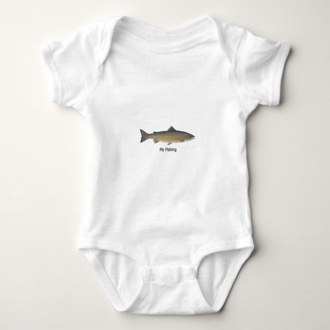 Atlantisk lax tee shirt (Framsida)