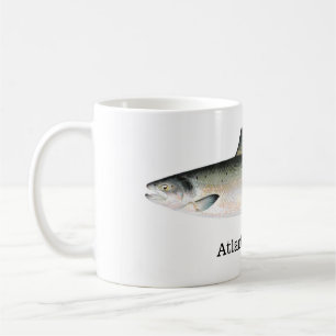 Atlantisk laxfisk kaffemugg