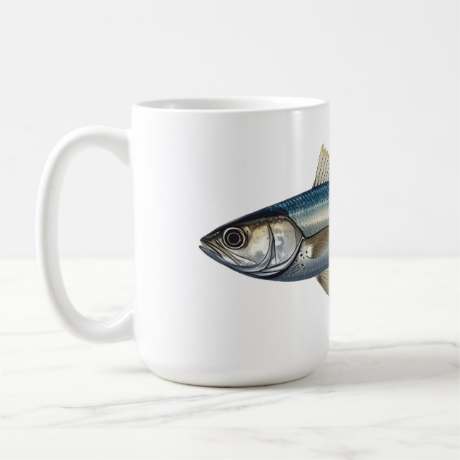 Atlantisk makrill. kaffemugg (Vänster)