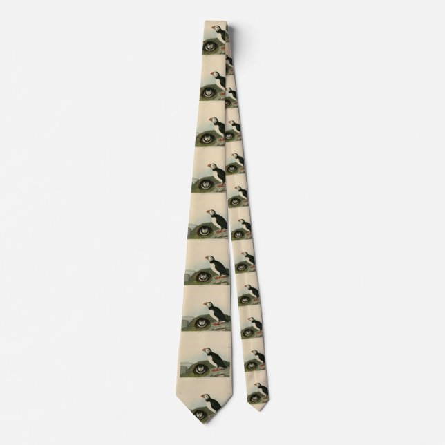 Atlantisk puffin från Audubon's Birds of America Slips (Framsida)