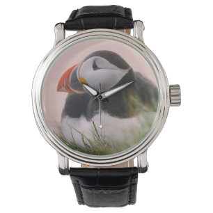 Atlantisk puffin (Fratercula arctica) Armbandsur