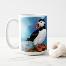 Atlantisk puffin-kaffe Mugg Gift