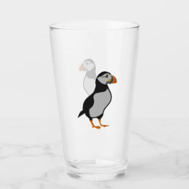 Atlantisk Puffin (stående) Glaskopp