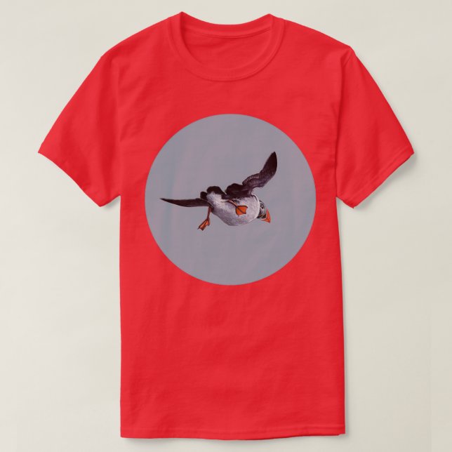 Atlantisk puffin t shirt (Design framsida)