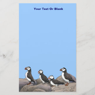Atlantisk puffins brevpapper