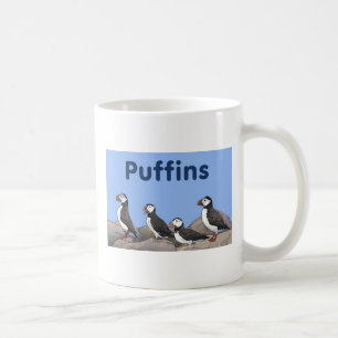 Atlantisk puffins kaffemugg