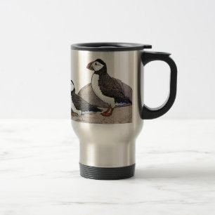 Atlantisk puffins resemugg