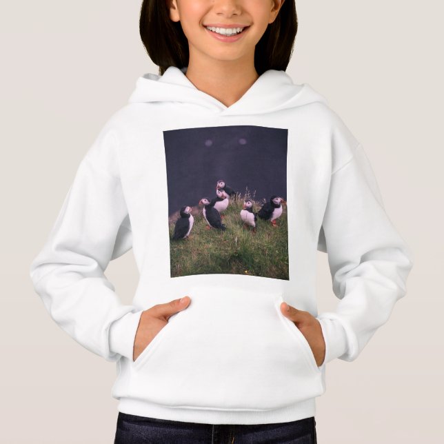 Atlantisk puffins t shirt (Framsida)