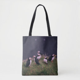 Atlantisk puffins Tote Bag Tygkasse