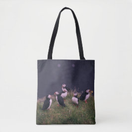 Atlantisk puffins Tote Bag Tygkasse
